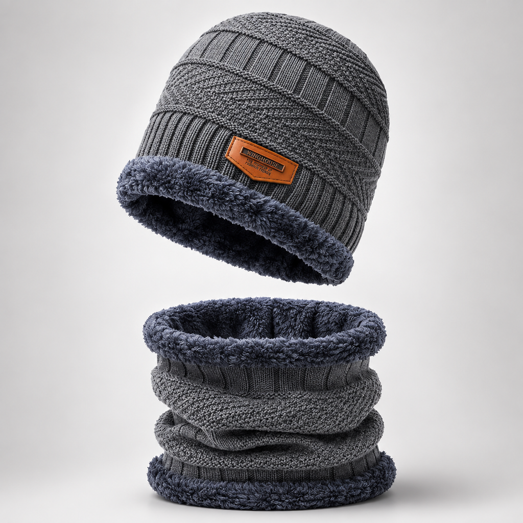 Conjunto Térmico WinterShield — Gorro + Cuello Térmico