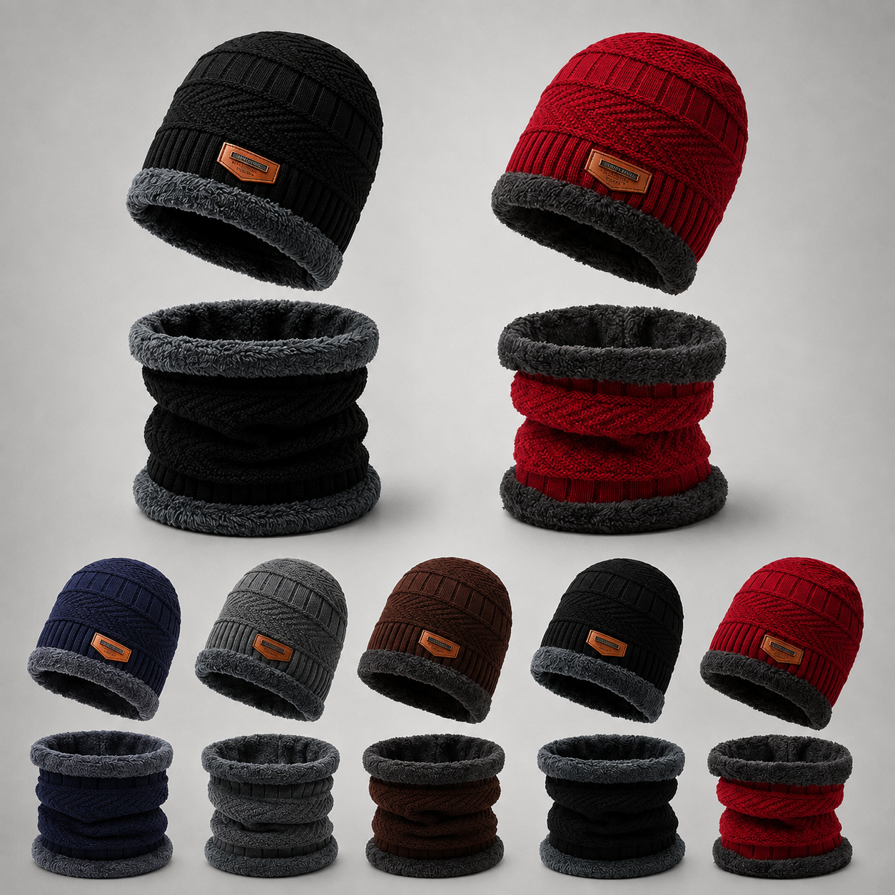 Conjunto Térmico WinterShield — Gorro + Cuello Térmico